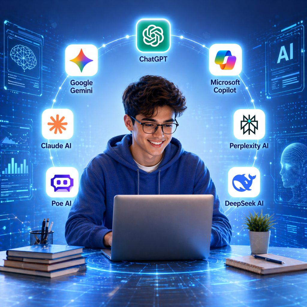 Best free ChatGPT alternatives for students 2026 AI tools comparison