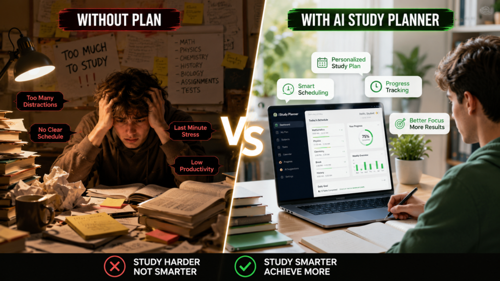 AI study planner tools for students helping organize study schedule